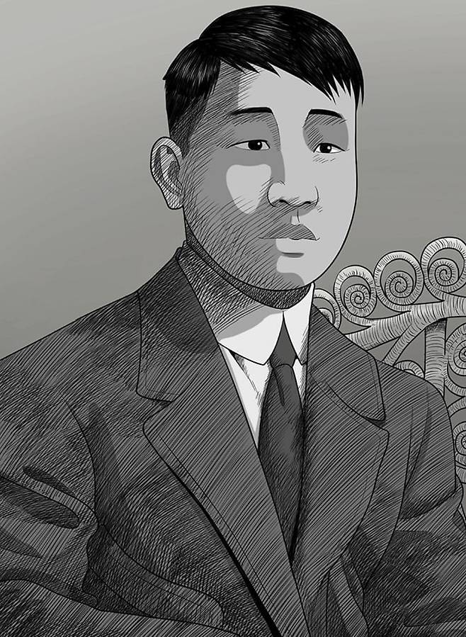 윤태호 작가의 'NEW 일한' 속에 그려진 유일한 박사의 모습. ⓒ 윤태호/SUPERCOMIX STUDIO Corp