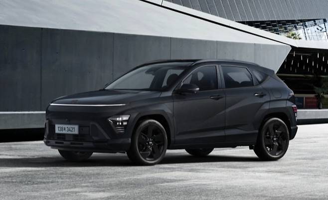 2027 코나 블랙 익스테리어.  /사진=현대차