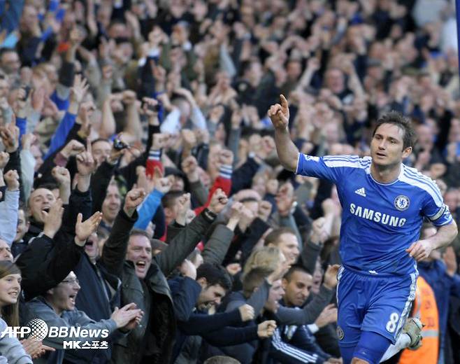 램파드는 선수 시절 세계 최고의 공격형 미드필더로 꼽혔다. 사진=AFPBBNews=News1