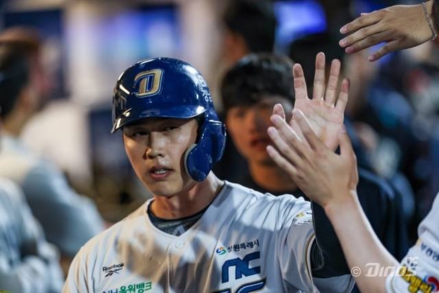 천재환은 19일 SSG전에서 홈런포를 가동했다. 사진=NC 제공