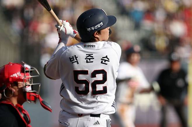 [서울=뉴시스] 프로야구 두산 베어스 박준순. (사진=두산 제공) 2026.04.19. *재판매 및 DB 금지