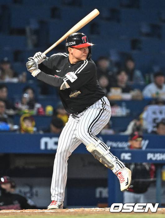 [OSEN=창원, 이석우 기자] LG 트윈스 이재원 135 2026.04.08 / foto0307@osen.co.kr