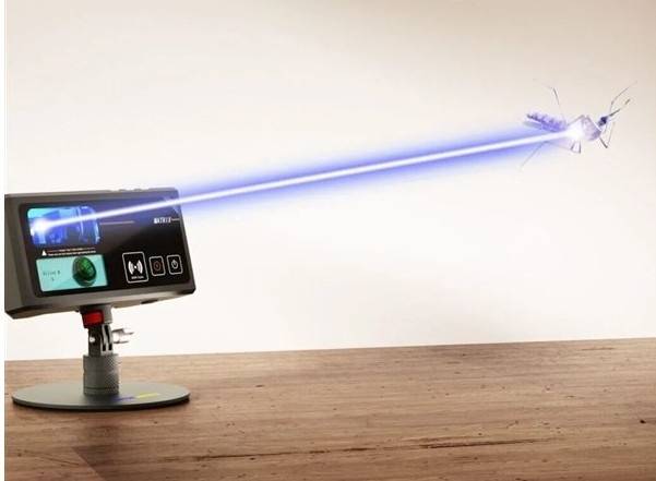 중국에서 AI 레이저 기술로 개발한 모기 박멸기가 해외에서 인기다. 콰이커지 캡처
