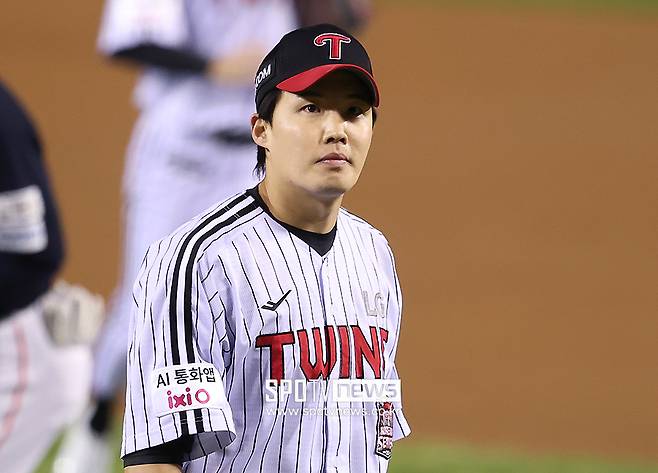 ▲ LG 임찬규 ⓒ곽혜미 기자