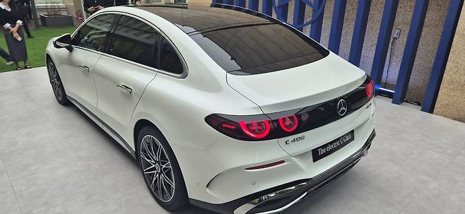 메르세데스-벤츠 '디 올-뉴 일렉트릭 C-클래스'. /사진=이경남 기자 lkn@