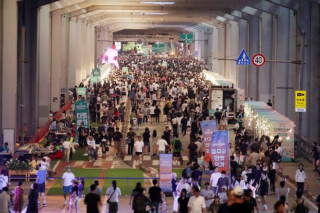 차 없는 잠수교 뚜벅뚜벅 축제