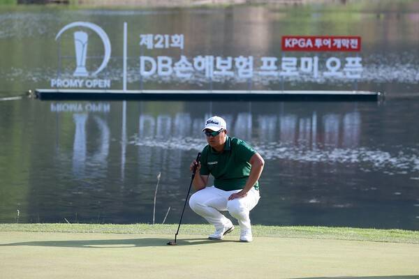 제21회 DB손해보험 프로미 오픈 우승자 이상엽. /사진=KPGA