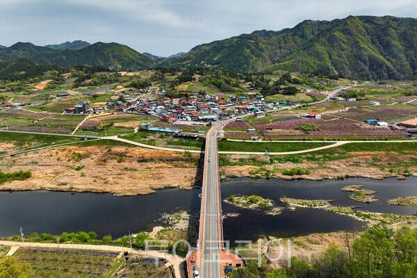 무주 앞섬으로 들어가는 전경 / 사진_투어코리아 유지훈 기자