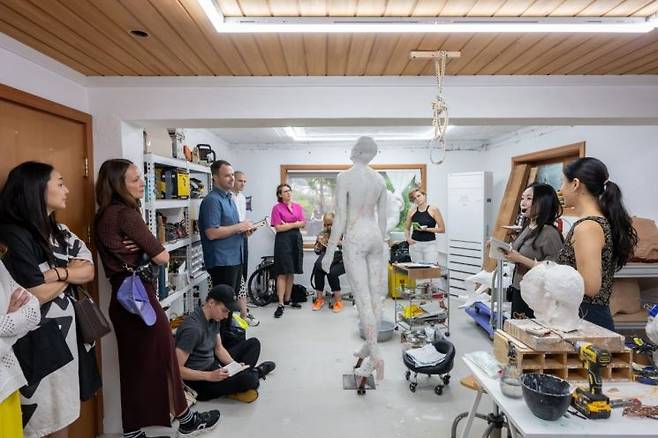 2024 다이브 인투 코리안 아트 행사 진행 모습. 예술경영지원센터