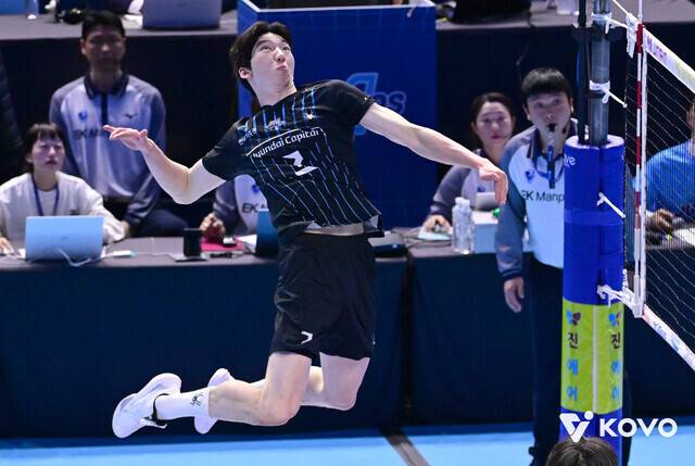 현대캐피탈 허수봉. 한국배구연맹 제공