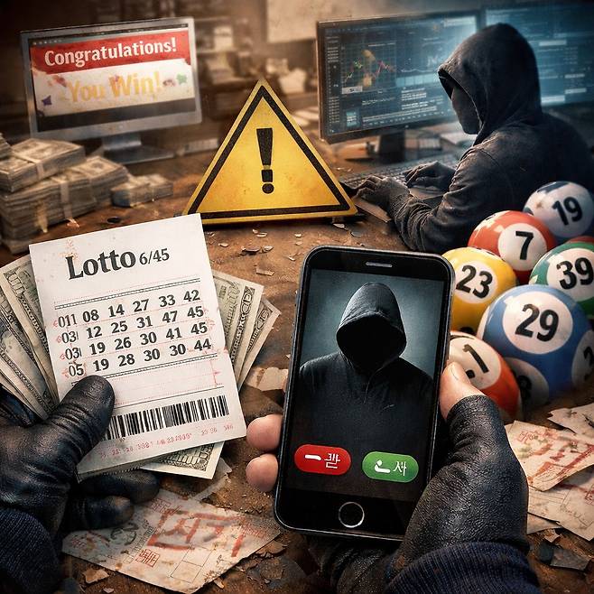 ** 로또 사기 경보! '분석 시스템' 미끼로 <strong>66억</strong> 갈취, 당신의 <strong>로또 꿈</strong>, 안전한가요?
**