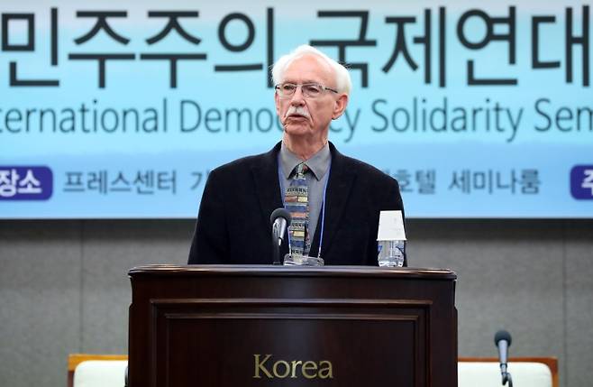 ▲ 패리스&nbsp;하비&nbsp;전 북미한국인권문제협회 사무국장 [연합뉴스]