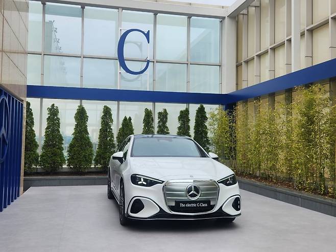 디 올 뉴 일렉트릭 C 클래스. 사진=최수진 기자.