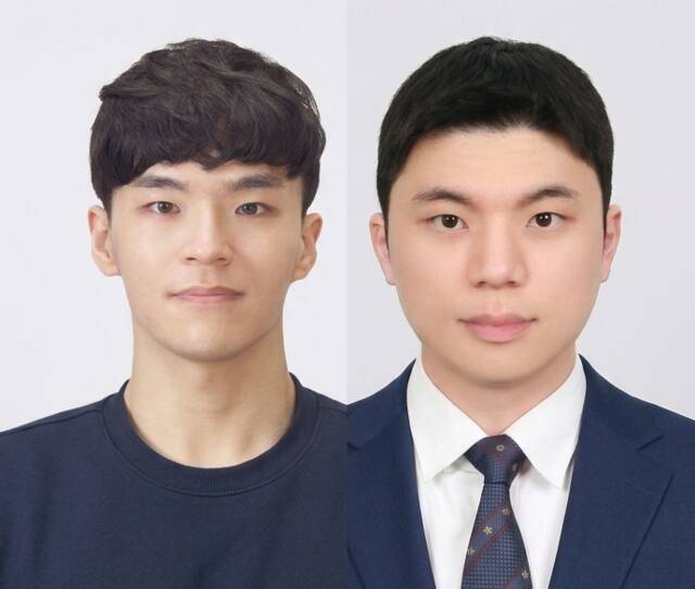 김선오 교수(왼쪽)와 엄대호 교수 사진. 단국대 제공