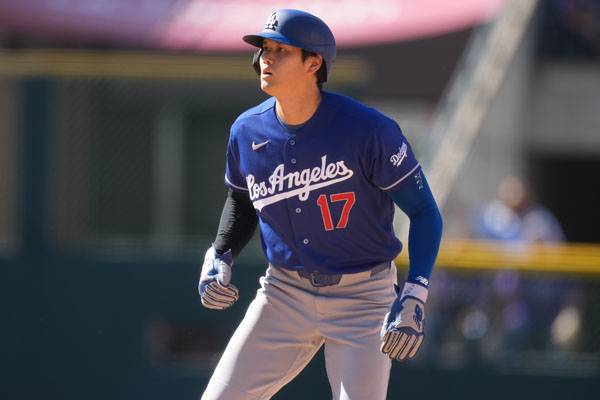 오타니는 연속 경기 출루를 51경기로 늘렸다. 사진= AP= 연합뉴스 제공