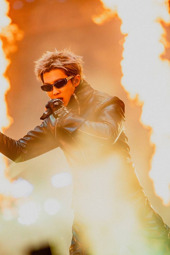 방탄소년단 월드투어 일본 도쿄 RM. 사진 제공=빅히트 뮤직