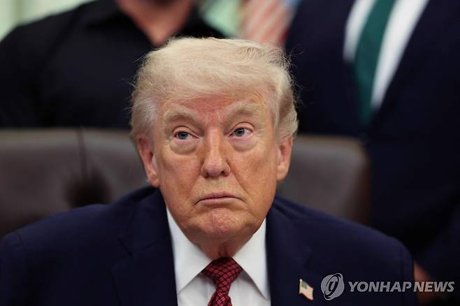 도널드 트럼프 미국 대통령 [AFP=연합뉴스 자료사진. 재판매 및 DB 금지]