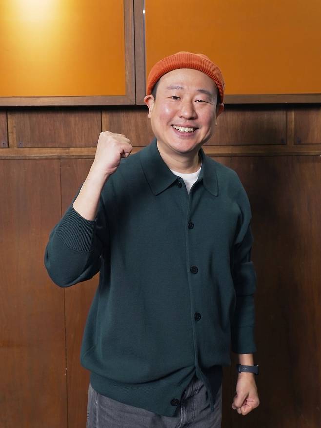 '상남자의 여행법' 제작발표회에 참석한 김진호 PD./사진제공=SBS Plus