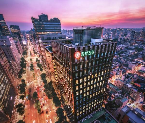 동부건설 본사 전경./사진=동부건설