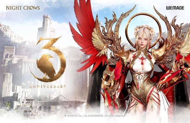 나이트 크로우, 3주년 업데이트 예고./위메이드