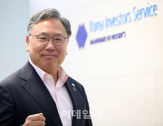 패트릭 윤 한국신용평가 신임 대표이사. (사진=김태형 기자)