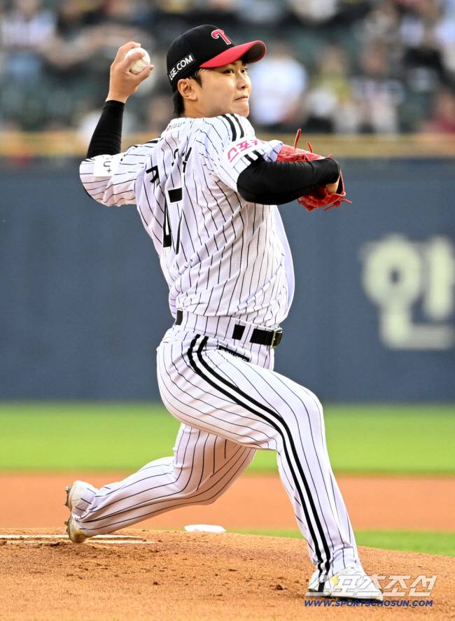 LG 트윈스 김윤식. 스포츠조선DB