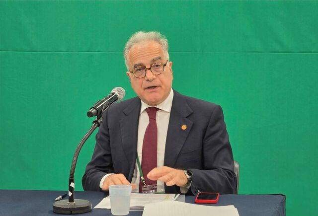 우고 아스투토 주한 EU 대표부 대사는 지난 20일 전남 여수 엑스포에서 열린 ‘기후주간’ 계기 기후부 출입기자단과의 간담회에서 "과거에는 녹색 전환이 성장과 일자리에 비용을 초래한다는 인식이 있었지만 이제는 패러다임이 바뀌었다"고 말했다. / 기후에너지환경부