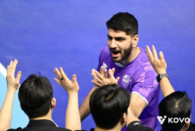 우리카드에서 뛰었던 알리./KOVO