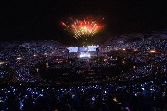 'BTS 월드투어 아리랑 인 고양'이 열린 고양종합운동장 ⓒ고양시 제공