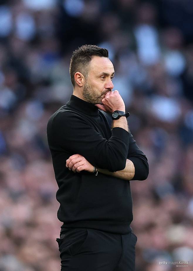 로베르토 데 제르비 토트넘 홋스퍼 감독. 사진=게티이미지코리아