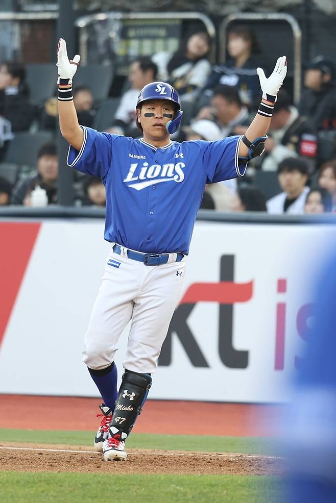 ▲ 강민호 ⓒ삼성 라이온즈