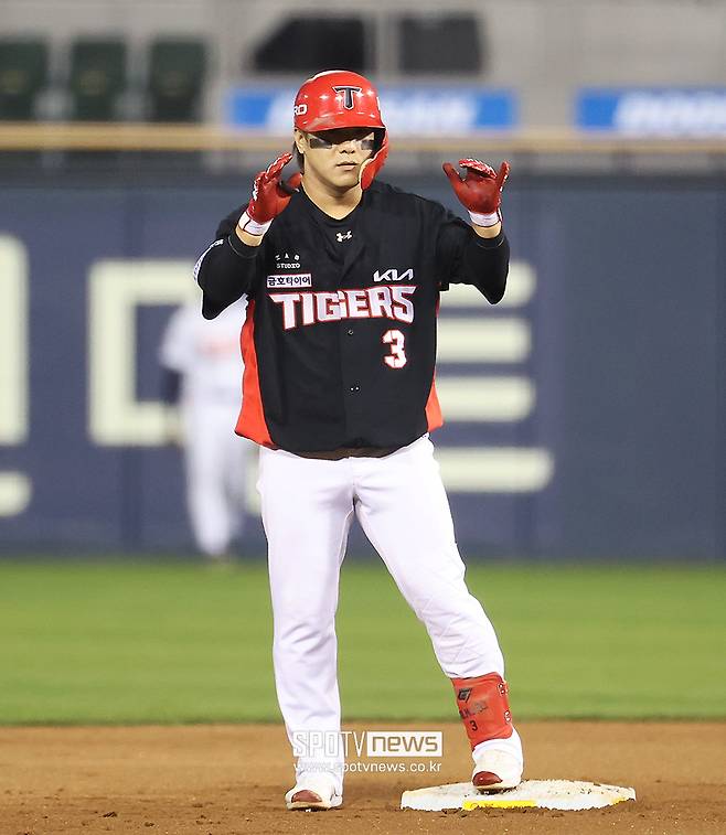 ▲ 21일 KT전에서 선발 라인업에 돌아온 김선빈ⓒ곽혜미 기자