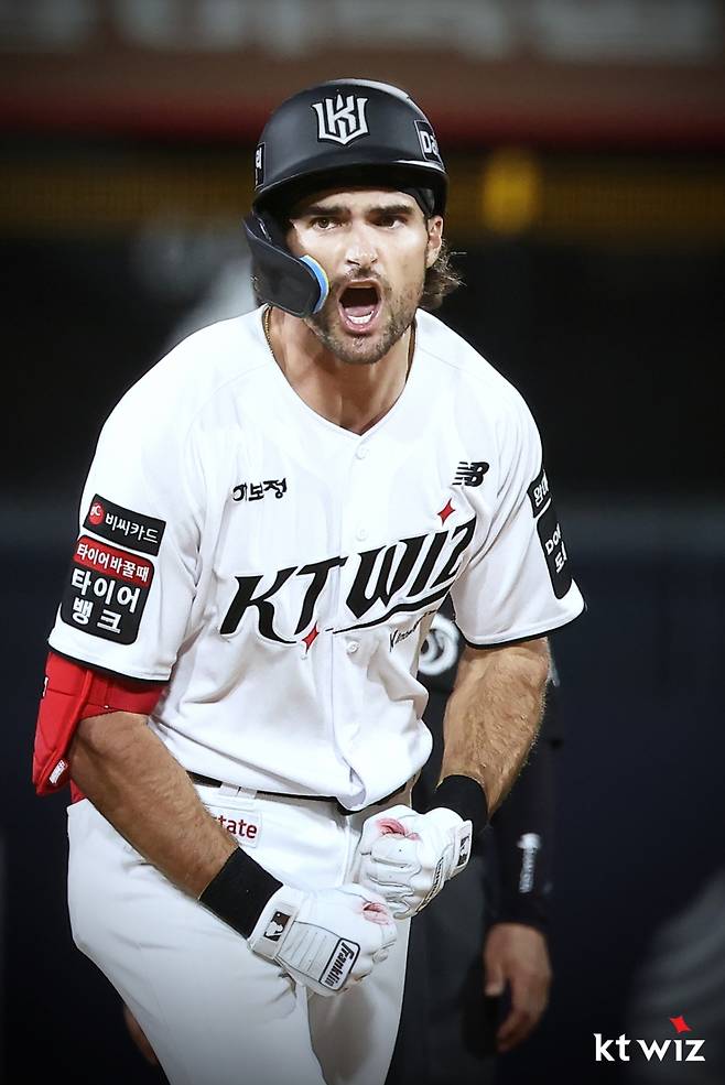 KT 위즈 힐리어드. /사진=KT 위즈 제공