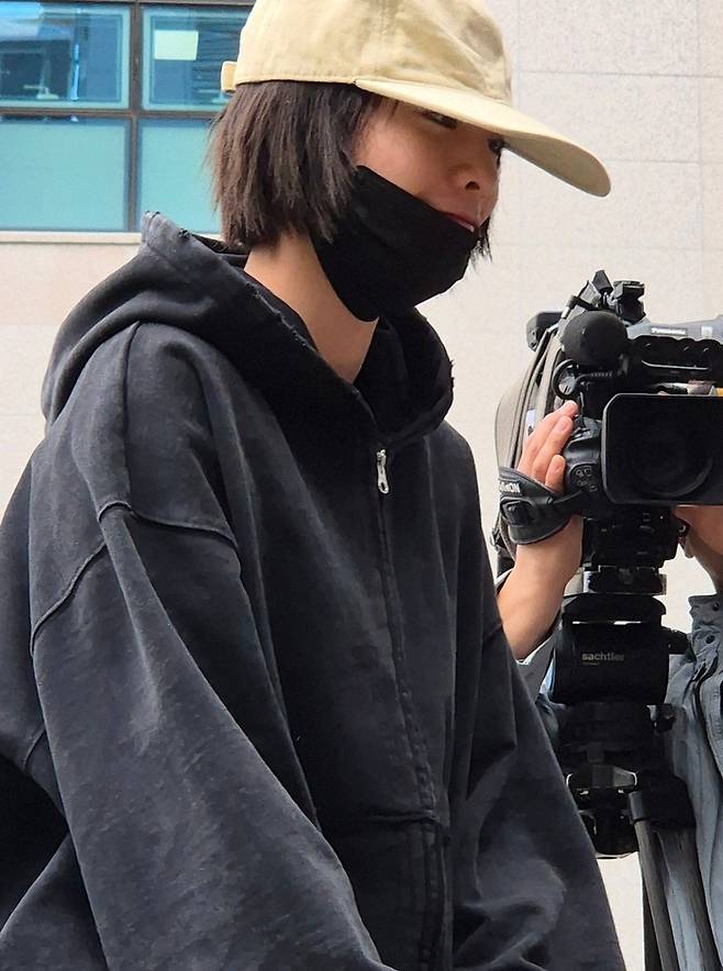 강도 자택 피해 입은 나나, 재판 증인 출석. 사진ㅣ뉴스1