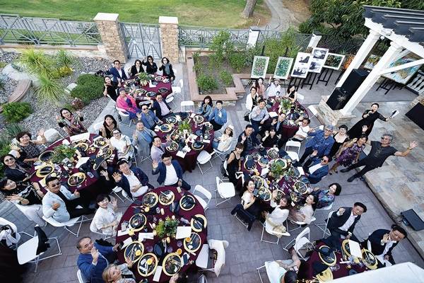 LA서 열린 K-르네상스 행사 참석자들 2024년 8월 LA에서 열린 K-르네상스 행사에서 에드워드 손 대표를 비롯한 참석자들이 한국문화 확산에 앞장설 것을 다짐했다. [에드워드 손 대표 제공]