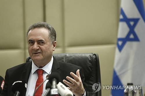 이스라엘 카츠 이스라엘 국방부 장관 [EPA 연합뉴스 자료사진. 재판매 및 DB 금지]