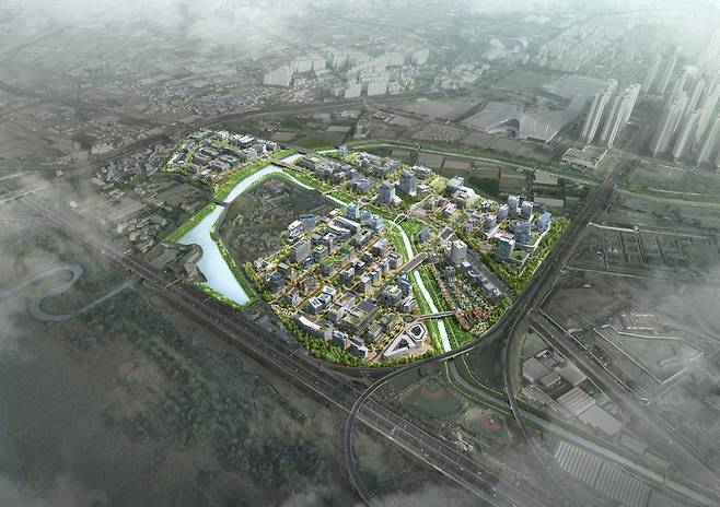 '고양 일산테크노밸리 도시첨단산업단지' 조감도 [사진=고양시]