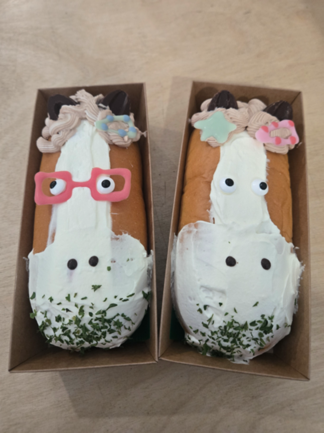 진주 카페 '썬빔'에서 판매 중인 밤티 말빵. /박솔미 인턴기자