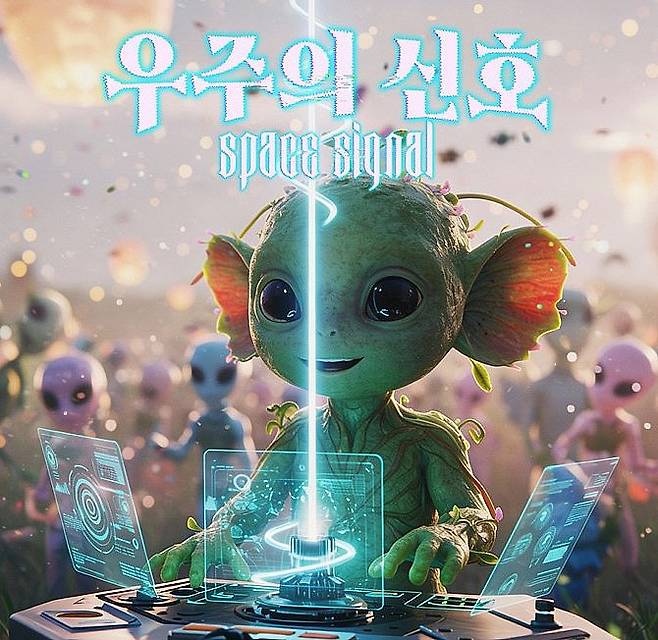 고흥우주항공축제는 우주 전체가 생명 신호를 주고받는 거대한 하나의 공간으로, 지구라는 공간의 한계를 뛰어넘은 인류의 미래를 상징하는 의미를 담았다.<고흥군 제공>