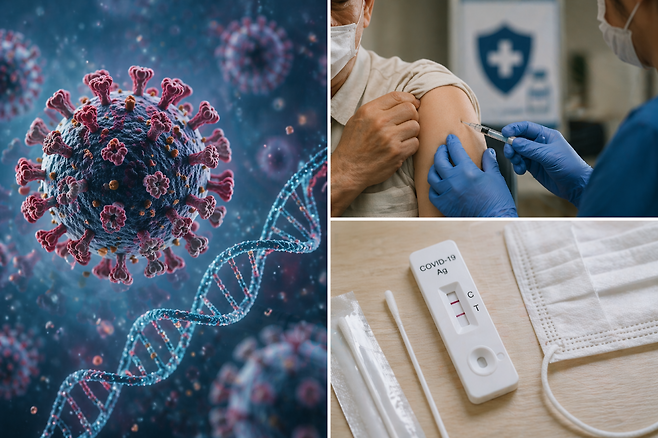 코로나 '매미' 등장?… 뜻·증상·백신·추이 총정리,  ‘BA.3.2’ 변이, 34개국서 검출…증상은?(출처=오픈AI 챗GPT 생성 이미지)