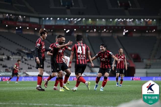 FC서울이 K리그1 선두를 질주하고 있다. 공격도 수비도 모두 잘 되고 있다. (한국프로축구연맹 제공)