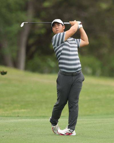 김주형이 2인 1조 팀 대항전 취리히 클래식에서 우승에 도전한다. AFP연합뉴스