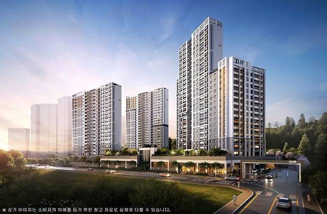 엘리프 창원 투시도. 계룡그룹 KR산업 제공