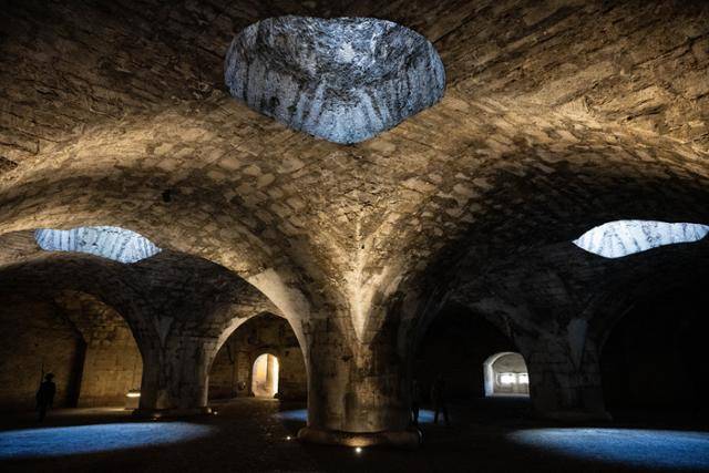 샤프하우젠주 샤프하우젠 무노트 요새 내부 공간.