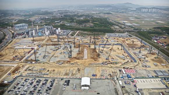 SK하이닉스가 청주에 지을 첨단 패키징 전용 공장 'P&T7' 부지. [사진=SK하이닉스]