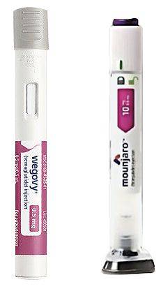 위고비(왼쪽)와 마운자로. 중앙포토