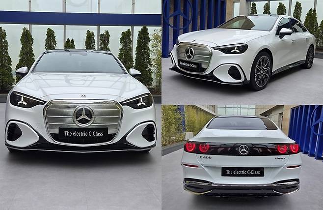 벤츠 디 올뉴 일렉트릭 C클래스 [사진촬영=최기성 매경 디지털뉴스룸 기자]