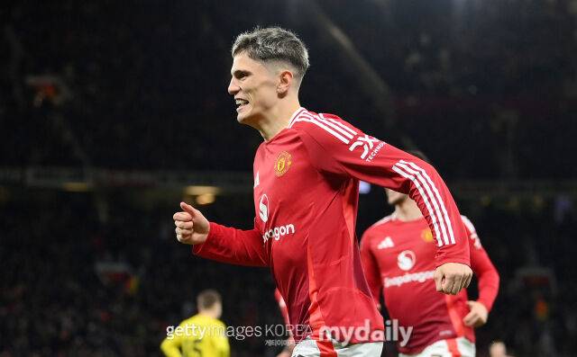 니키 버트 전 맨체스터 유나이티드 유스 디렉터가 알레한드로 가르나초의 태도를 비판했다. 맨유 시절 가르나초. /게티이미지코리아