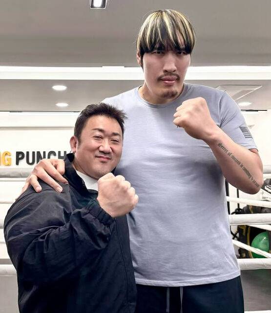 마동석, 최홍만./소셜미디어