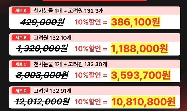 지오미그룹 4월 프로모션. 독자 제공